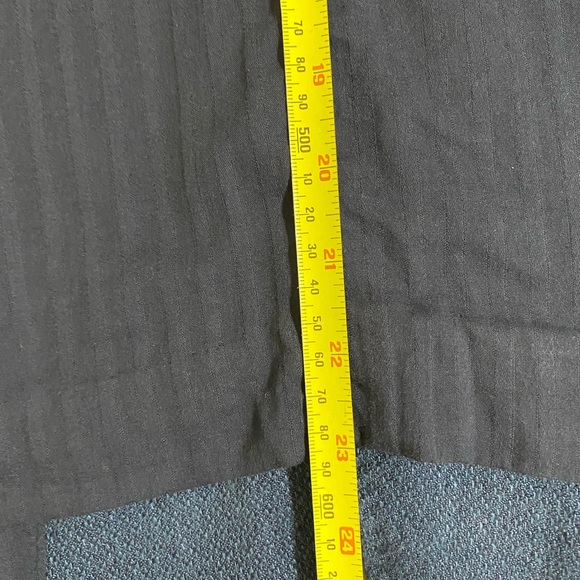 pas de calais Navy Blue Linen Vest with Ribbon - Picture 10 of 10